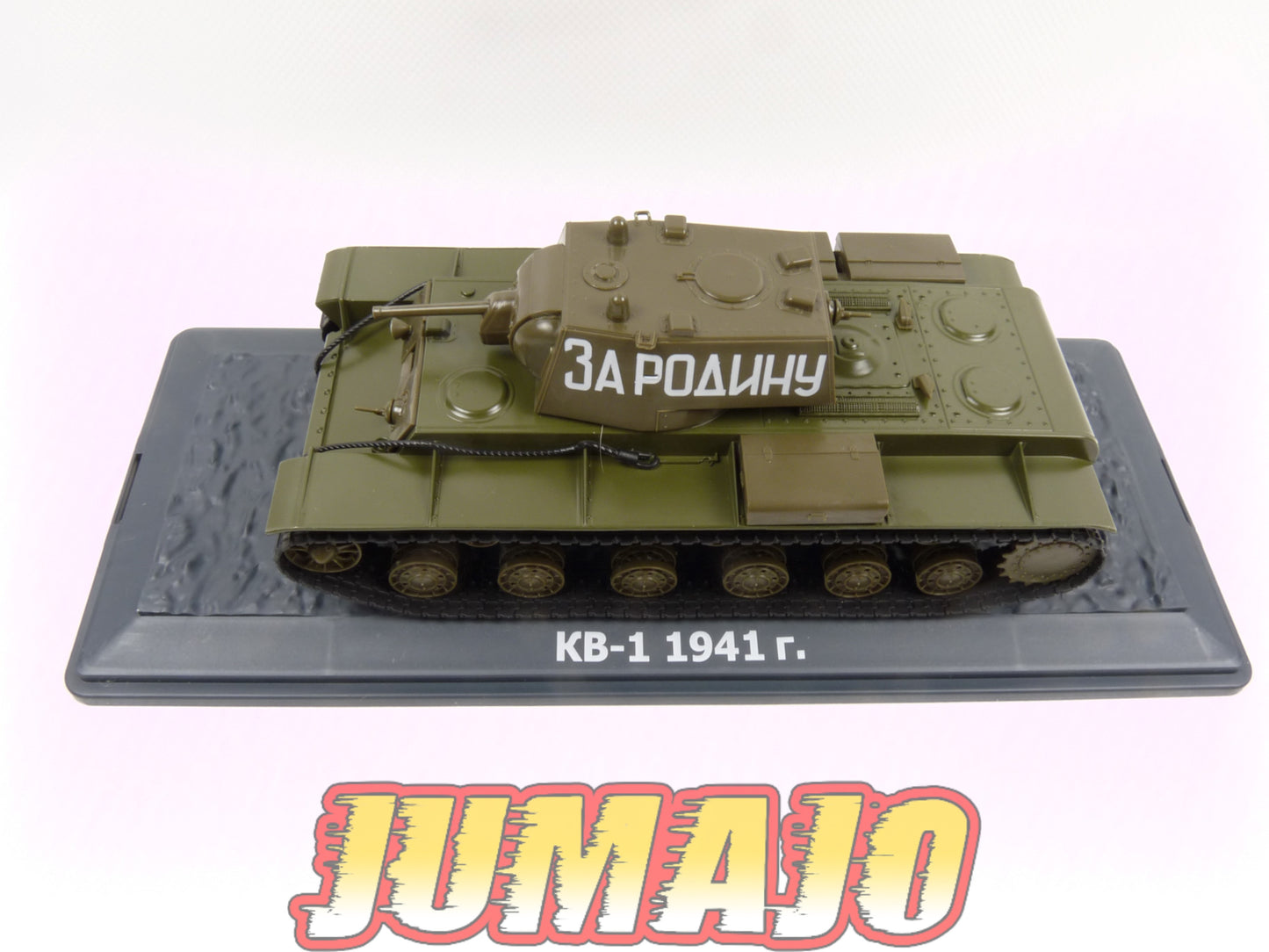 TKI3 DéAGOSTINI IXO 1/43 TANKS Russe : KV-1 - 1941 Blister abimé