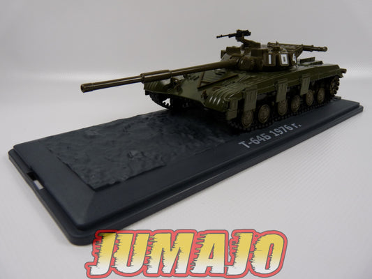 TKI4 DéAGOSTINI IXO 1/43 TANKS Russe : T-64V - 1976 Blister abimé