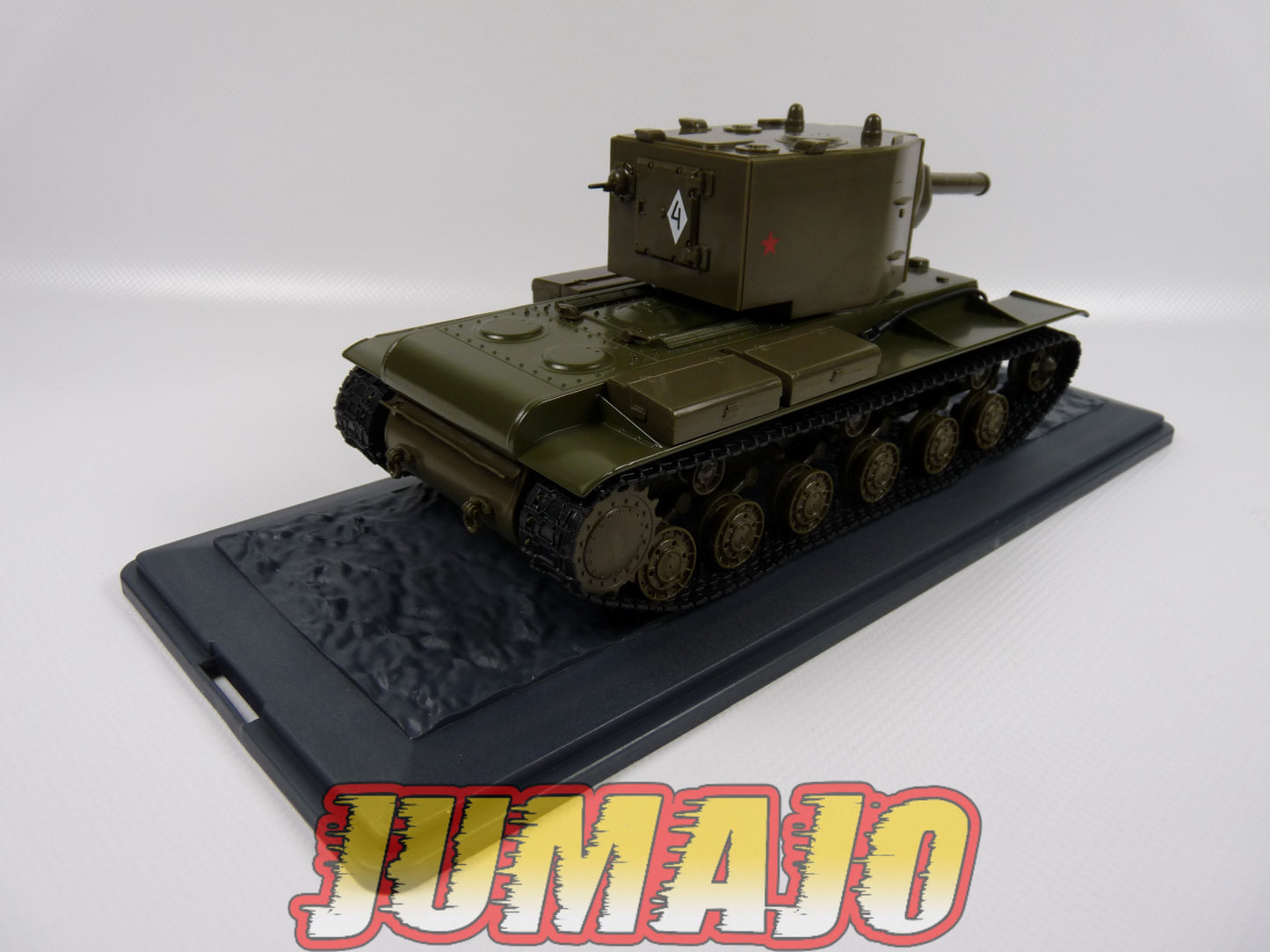 TKI5 DéAGOSTINI IXO 1/43 TANKS Russe : KV-2 - 1941 Blister abimé