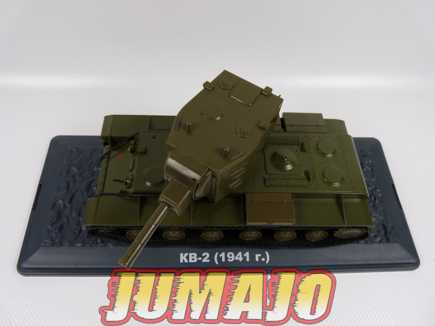 TKI5 DéAGOSTINI IXO 1/43 TANKS Russe : KV-2 - 1941 Blister abimé