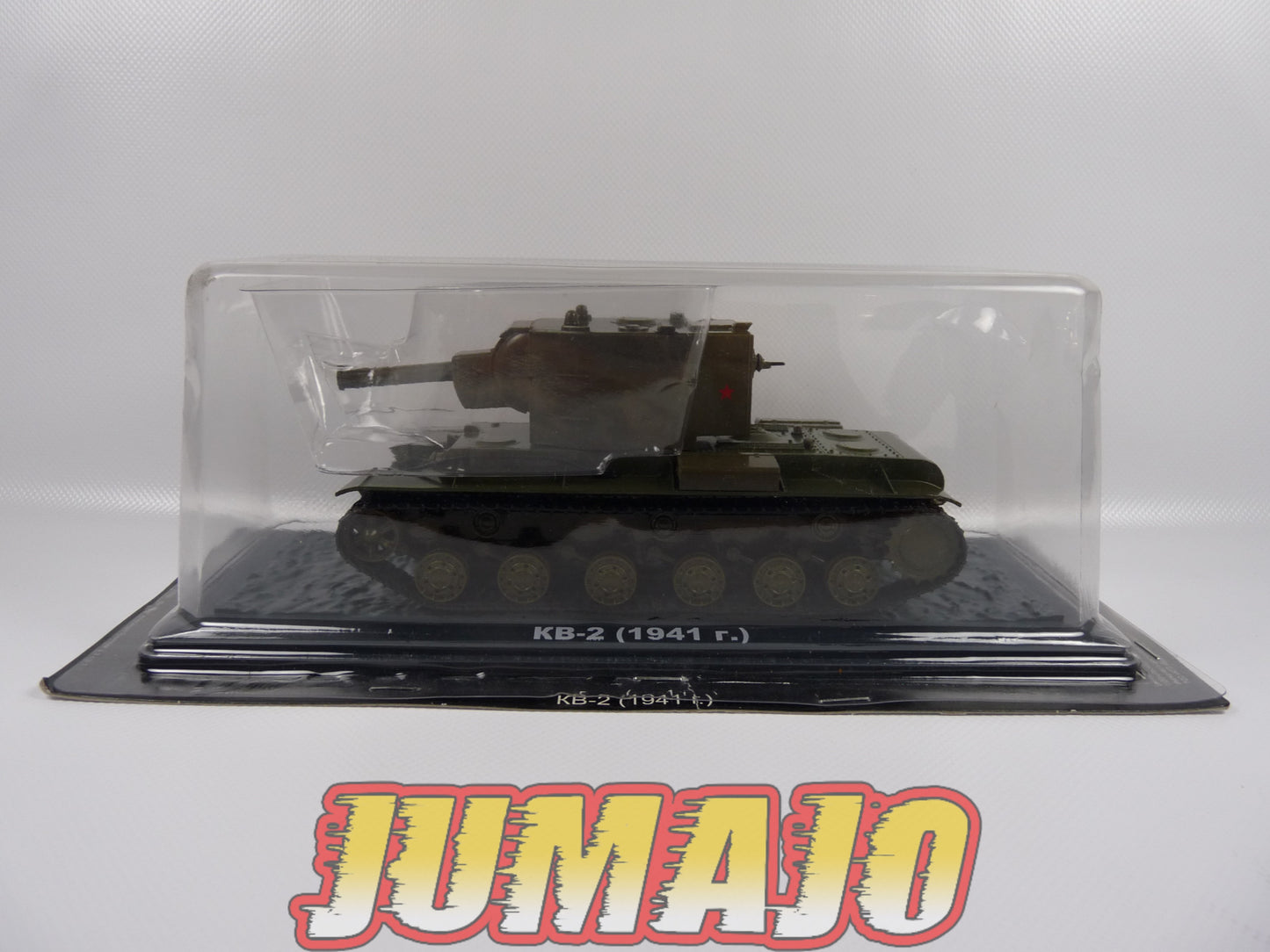 TKI5 DéAGOSTINI IXO 1/43 TANKS Russe : KV-2 - 1941 Blister abimé