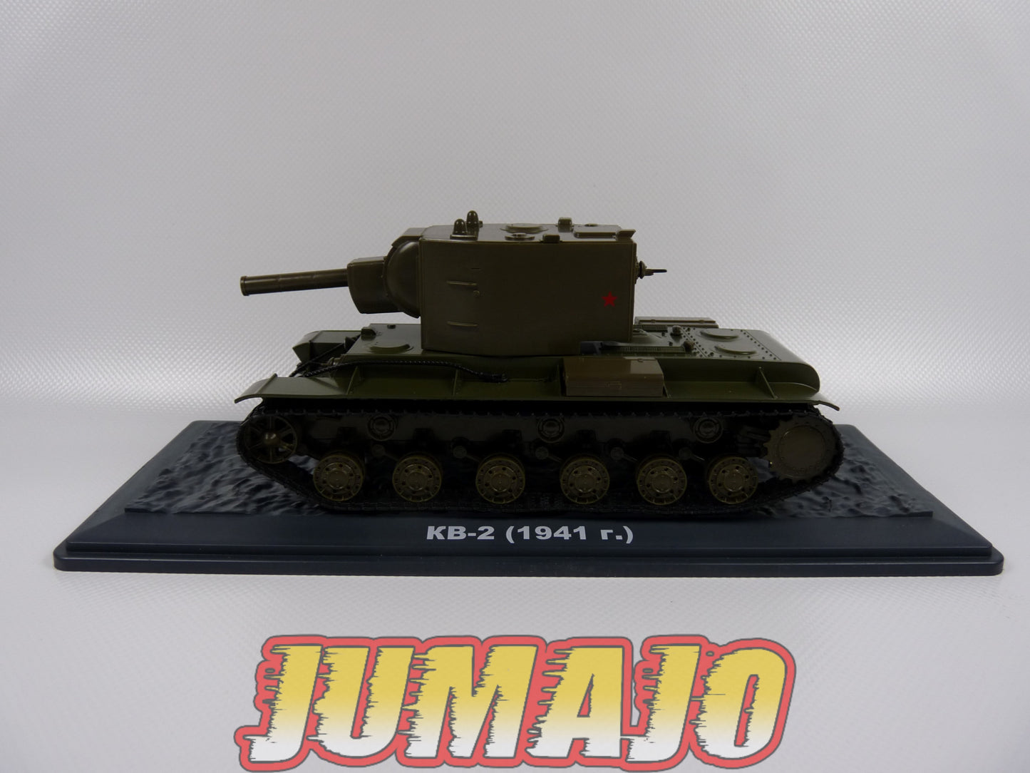 TKI5 DéAGOSTINI IXO 1/43 TANKS Russe : KV-2 - 1941 Blister abimé