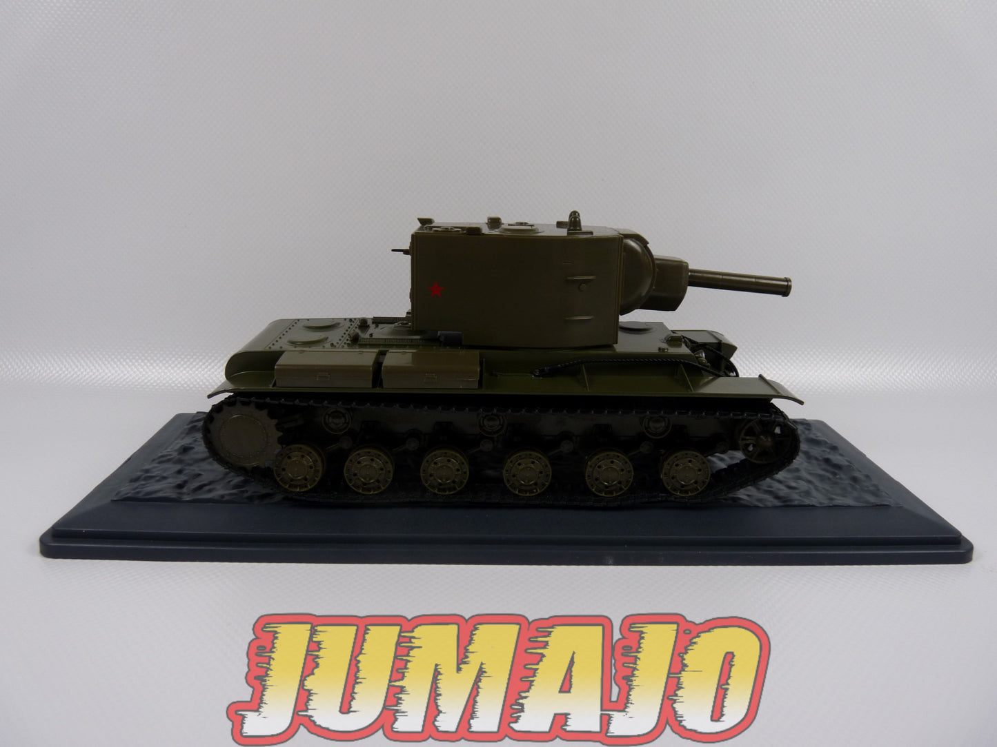 TKI5 DéAGOSTINI IXO 1/43 TANKS Russe : KV-2 - 1941 Blister abimé