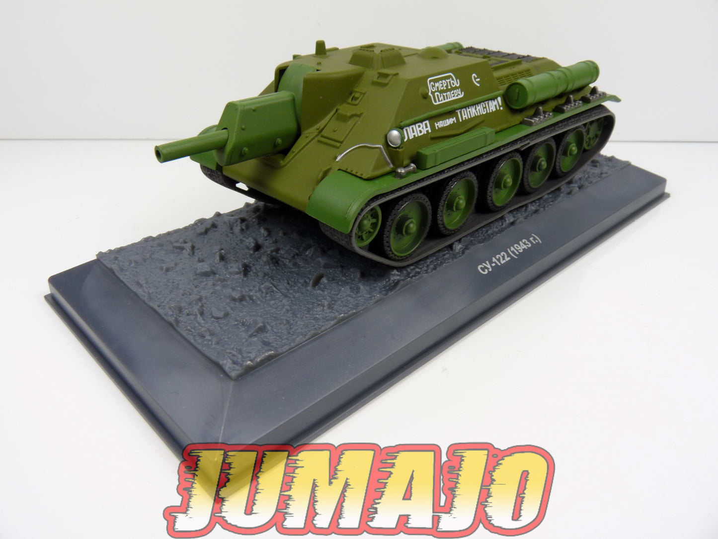 TKI8 DéAGOSTINI IXO 1/43 TANKS Russe : SU-122 - 1943 Blister abimé