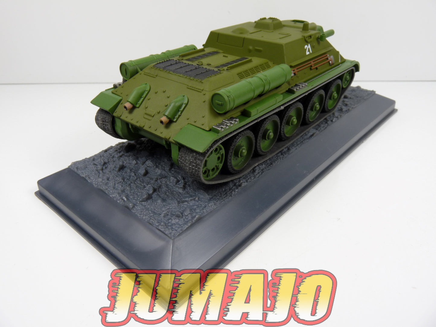 TKI8 DéAGOSTINI IXO 1/43 TANKS Russe : SU-122 - 1943 Blister abimé