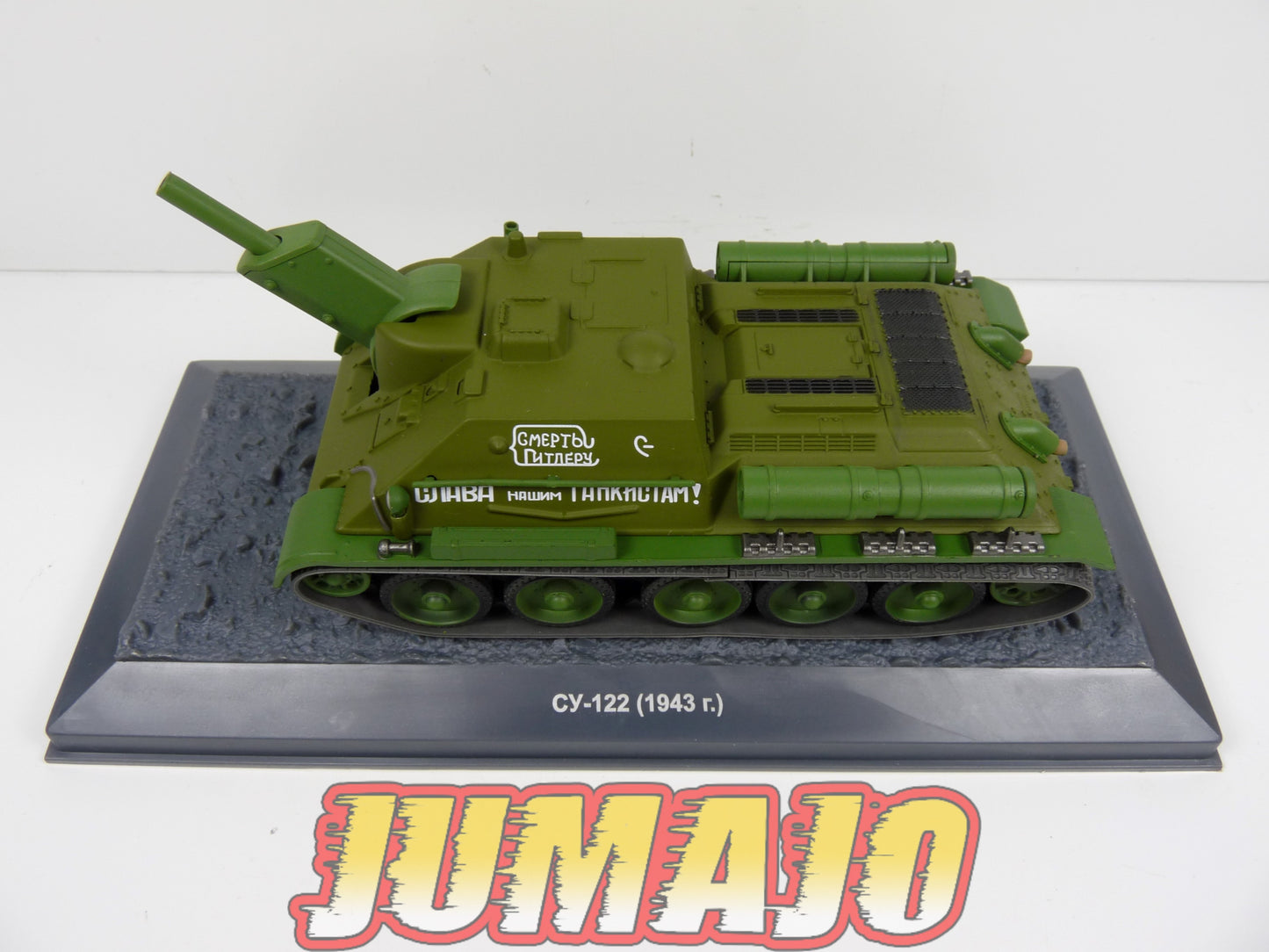 TKI8 DéAGOSTINI IXO 1/43 TANKS Russe : SU-122 - 1943 Blister abimé