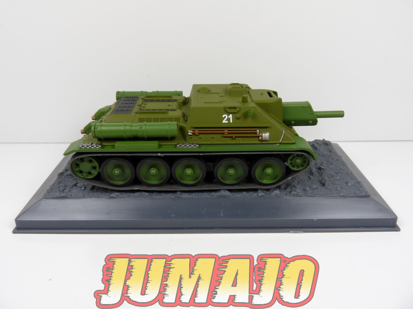 TKI8 DéAGOSTINI IXO 1/43 TANKS Russe : SU-122 - 1943 Blister abimé