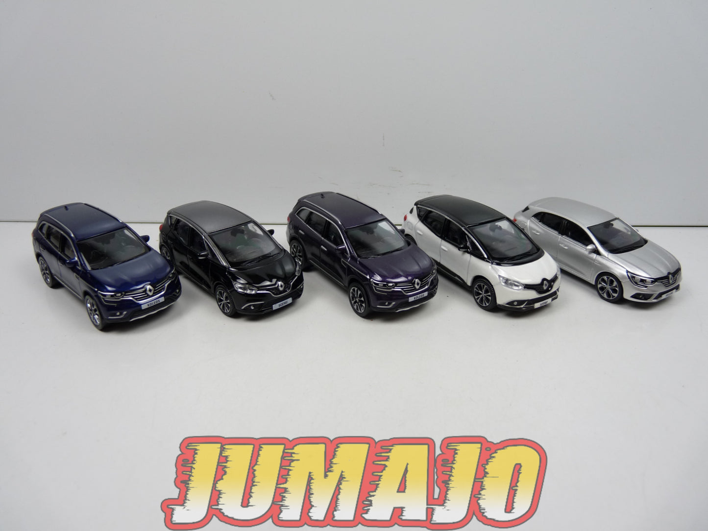 TRI45 : 5 X 3 inches 1/64 RENAULT NOREV Scenic Koleos Mégane