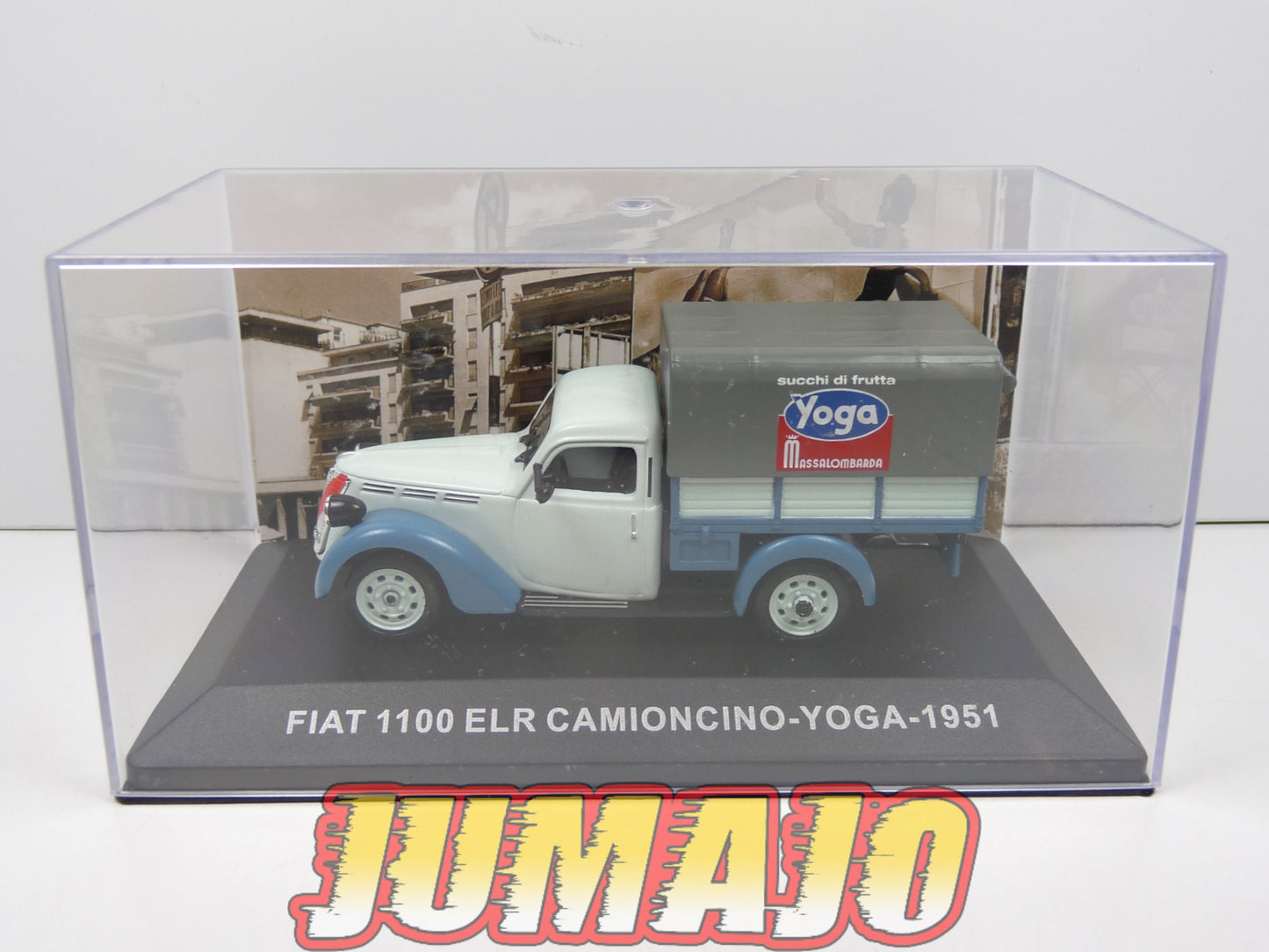 VCE18 1/43 IXO Commerciale Epoque : FIAT 1100 ELR Camioncino Yoga 1951