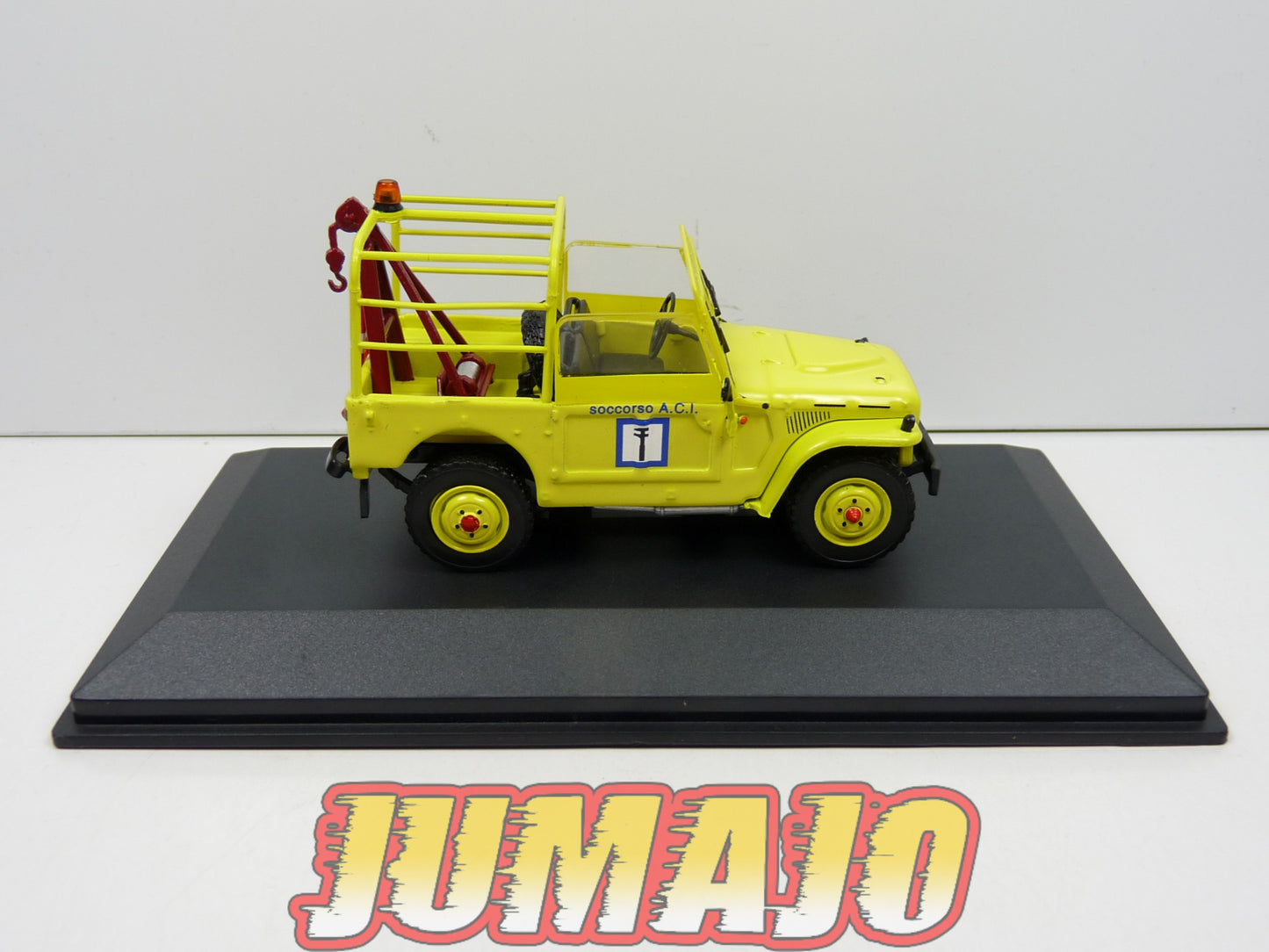 VCE19 1/43 IXO Commerciale Epoque : FIAT Campagnola ACI Dépanneuse 1965