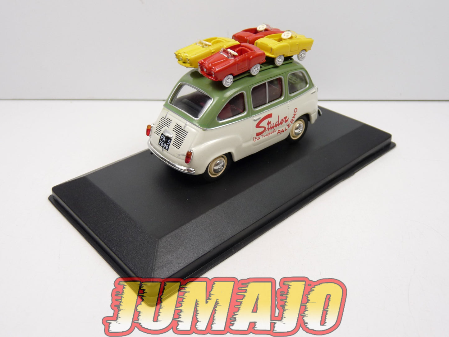 VCE201 1/43 IXO Commerciale Epoque : FIAT 600 Multipla Studer 1959 Cadeau