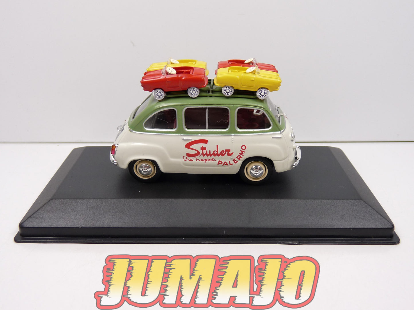 VCE201 1/43 IXO Commerciale Epoque : FIAT 600 Multipla Studer 1959 Cadeau