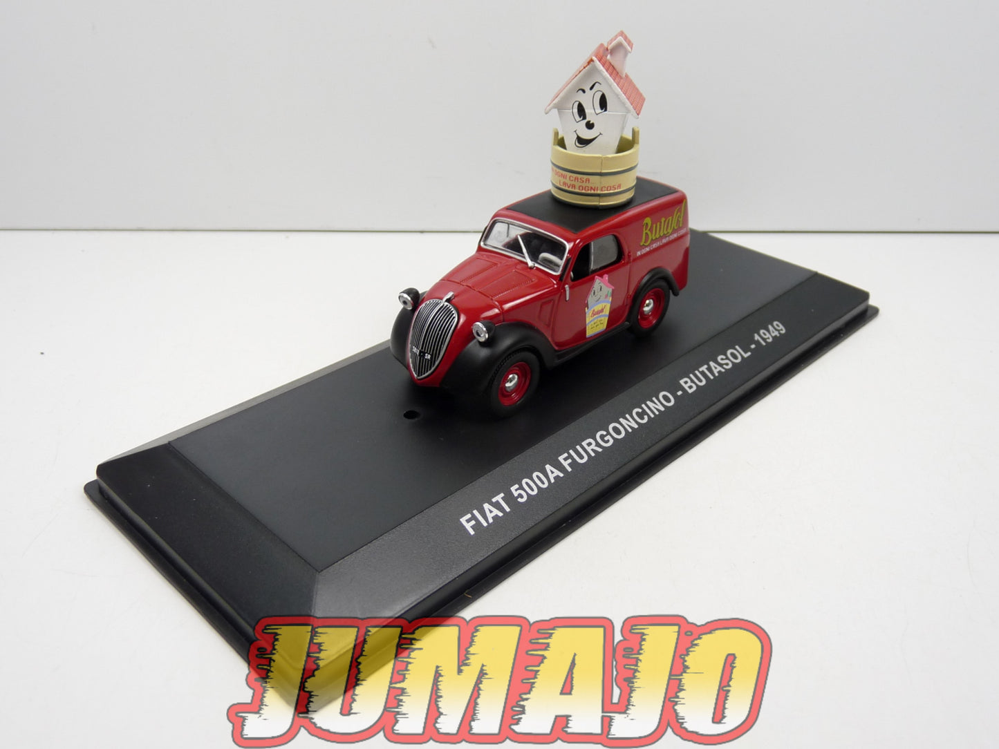 VCE25 1/43 IXO Commerciale Epoque : FIAT 500 A Furgoncino Butasol 1949