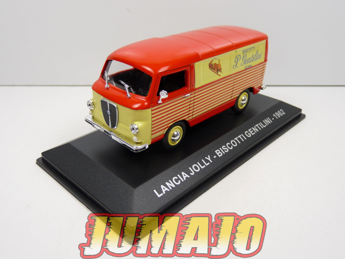 VCE28 1/43 IXO Commerciale Epoque : LANCIA Jolly Biscotti Gentilini 1962