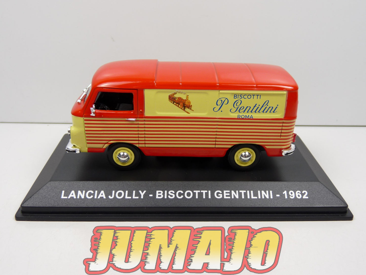 VCE28 1/43 IXO Commerciale Epoque : LANCIA Jolly Biscotti Gentilini 1962