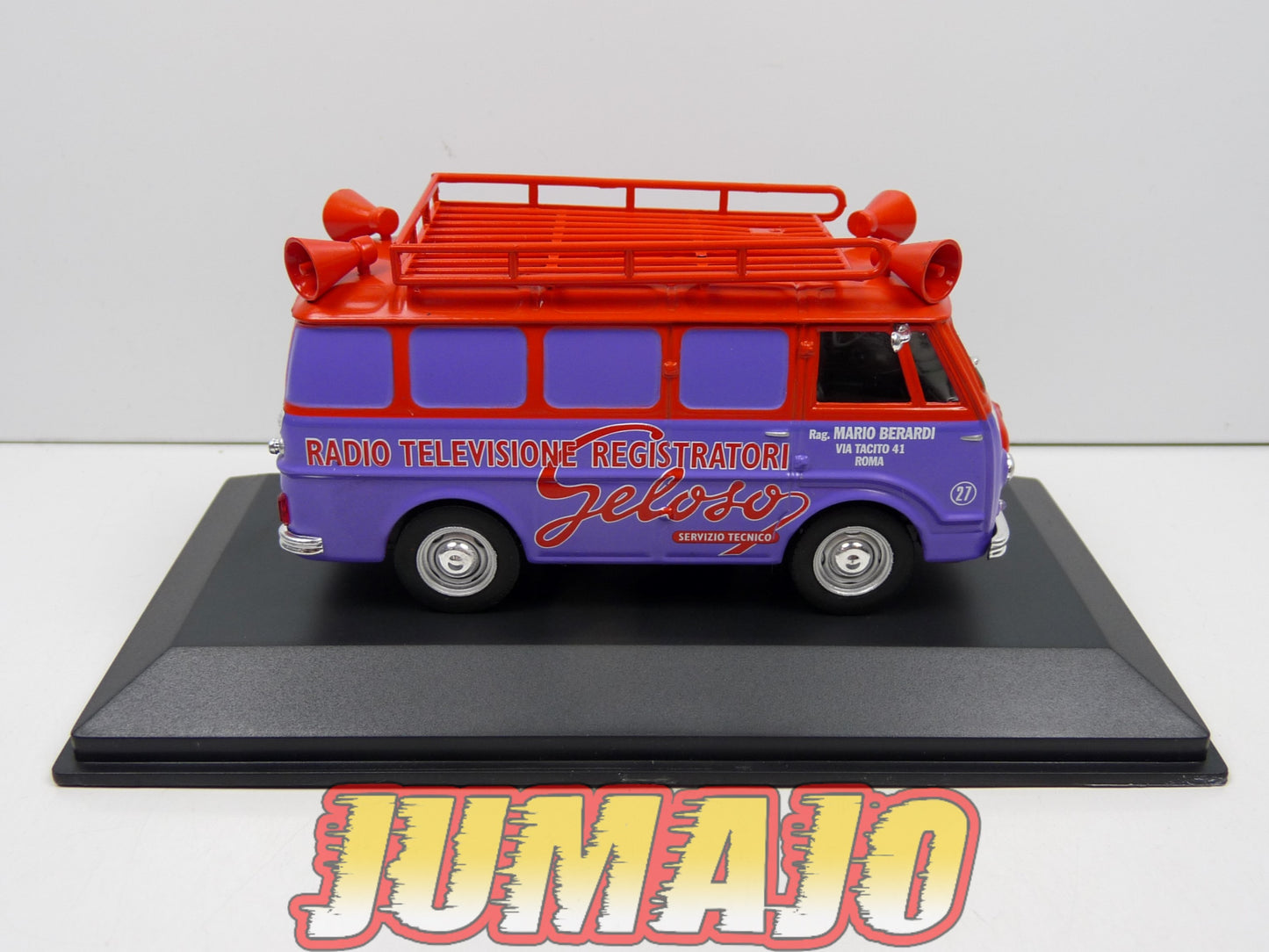 VCE29 1/43 IXO Commerciale Epoque : ALFA ROMEO Romeo Radio television Geloso 1957