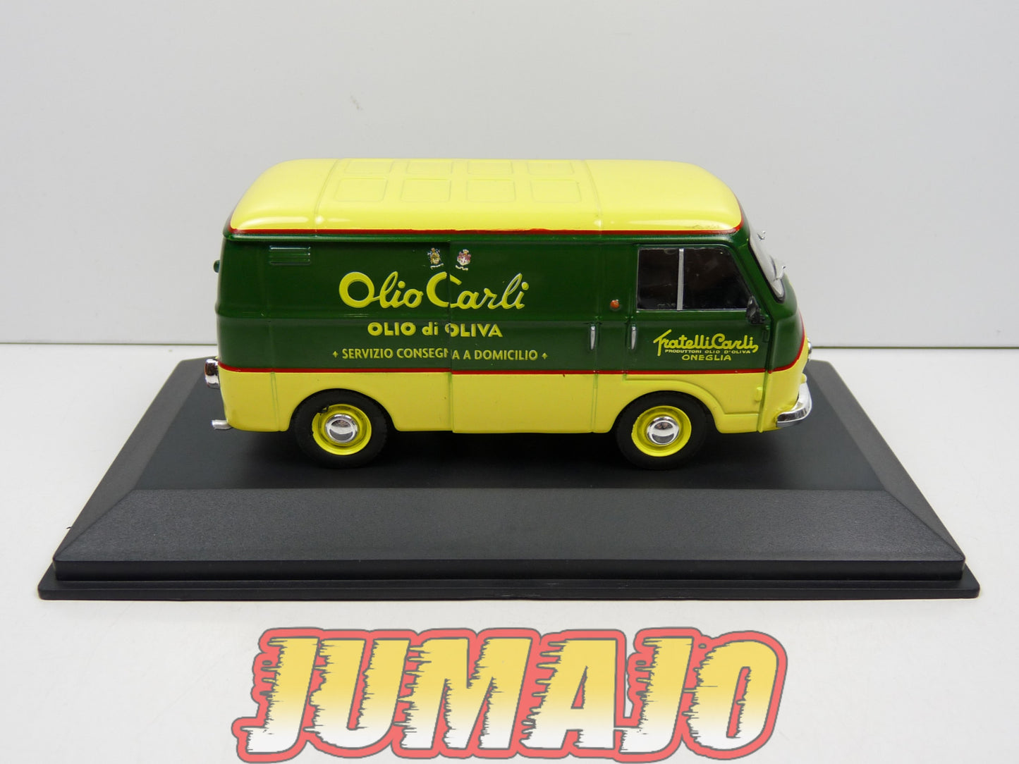 VCE30 1/43 IXO Commerciale Epoque : FIAT 1100 T Huile Olio carli 1968