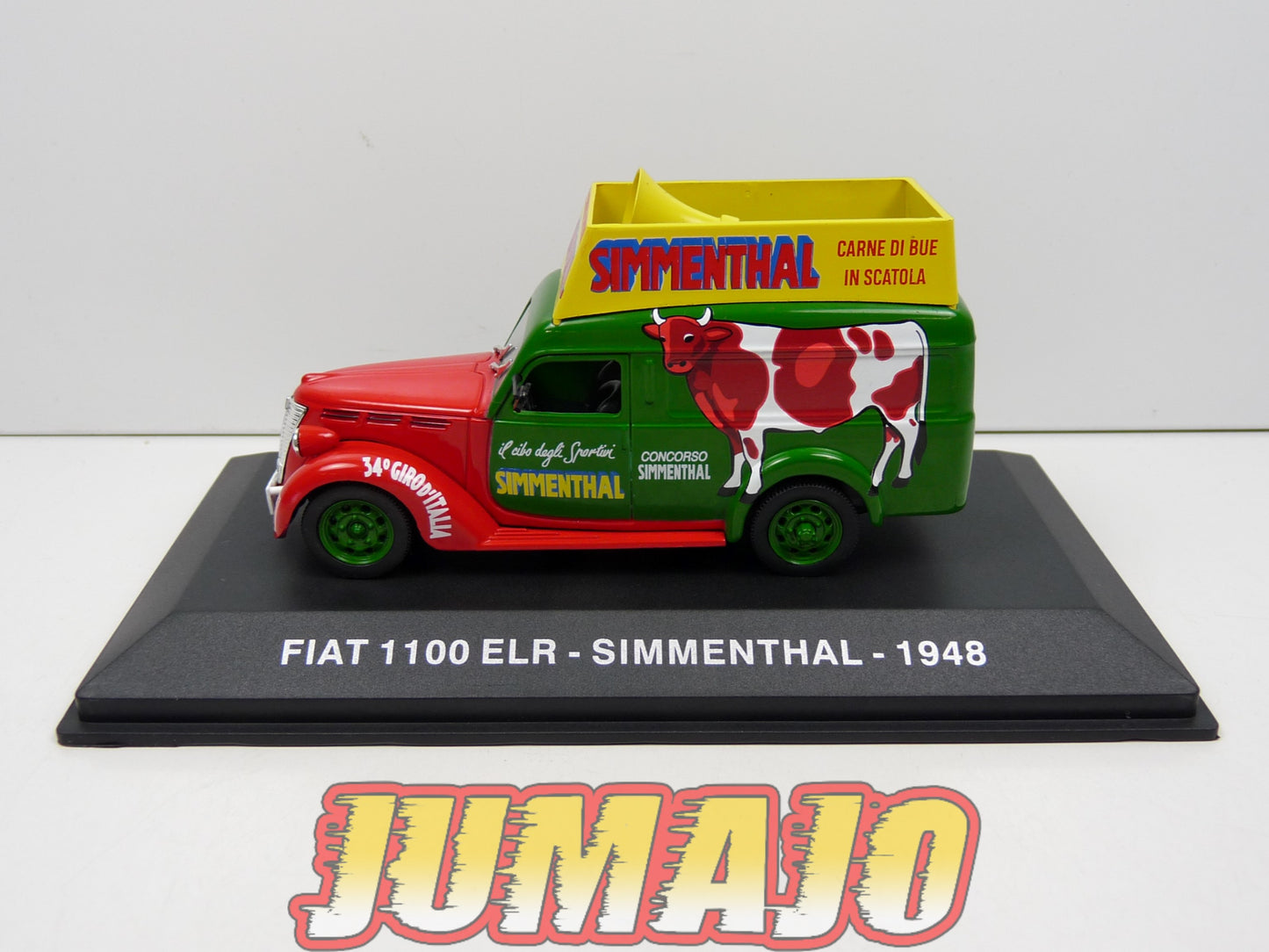 VCE40 1/43 IXO Commerciale Epoque : FIAT 1100 ELR Simmenthal 1948