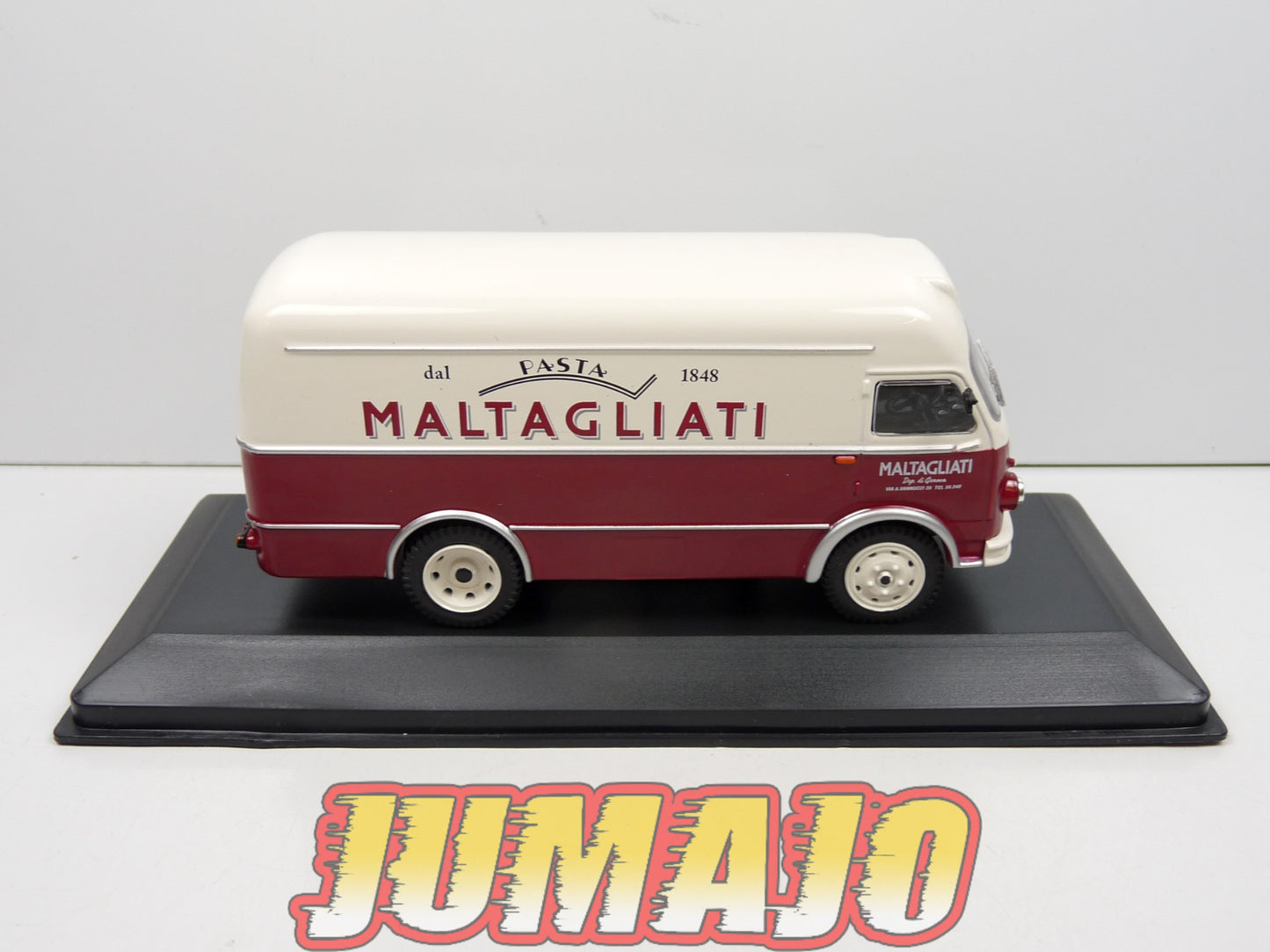 VCE41 1/43 IXO Commerciale Epoque : OM Leoncino Furgone Pasta Maltagliati 1950