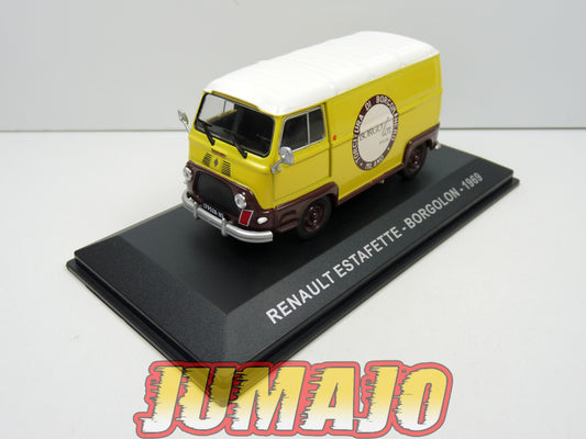 VCE49 1/43 IXO Commerciale Epoque : RENAULT Estafette L1H1 Bordolon 1969