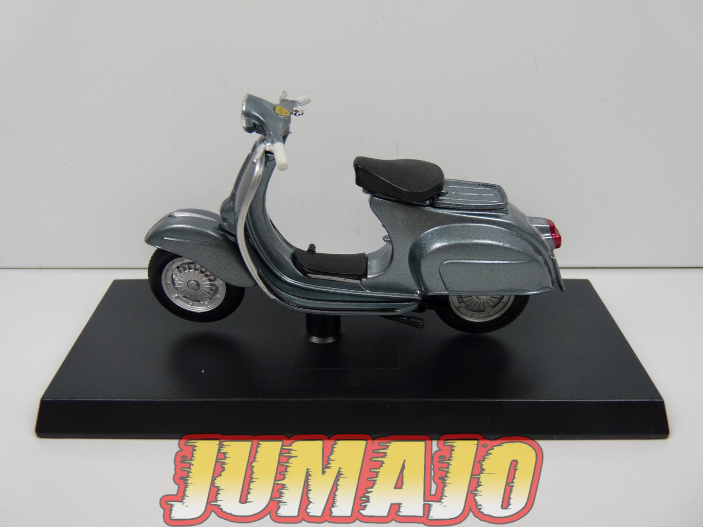 VES23 MOTO VESPA ITALIE Fassi Toys 1/18 : VESPA 125 Nuova 1965(Gris foncé)