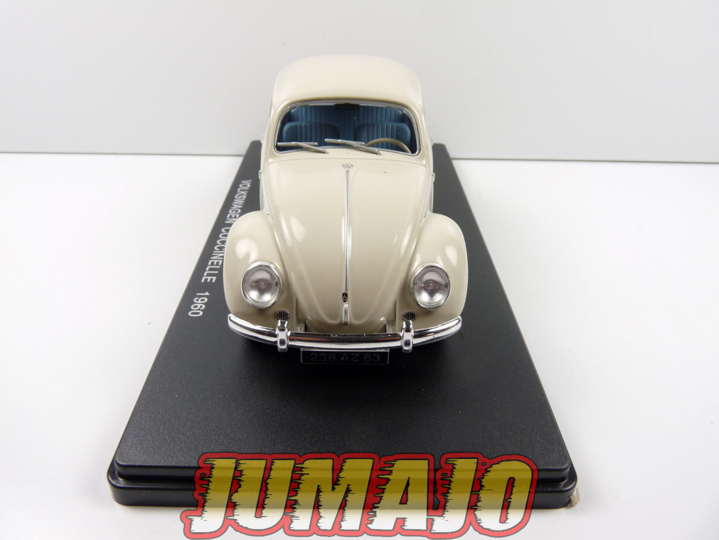 VQV24 Voiture 1/24 Hachette : VOLKSWAGEN Coccinelle Beetle 1960