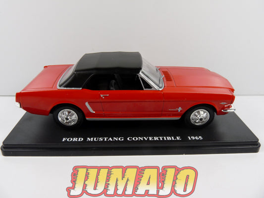 VQV26 Voiture 1/24 Hachette : FORD MUSTANG 1965