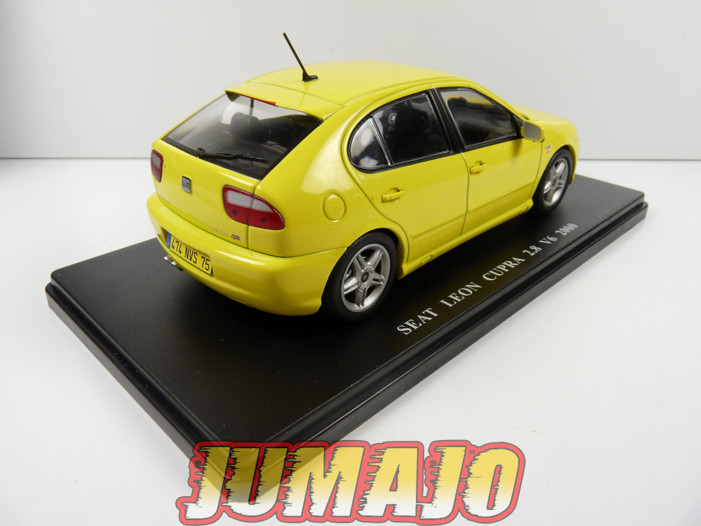 VQV83 Voiture 1/24 Hachette : SEAT Leon VR6 Cupra 2000