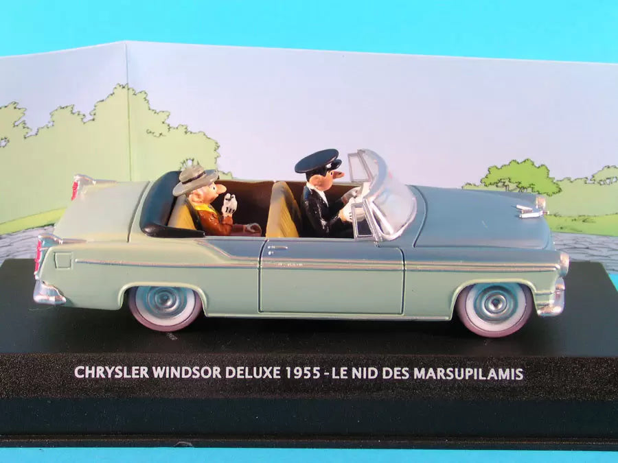 SPI12 Voiture 1/43 Collection SPIROU : Chrysler Windsor Deluxe 1955 *Occasion*