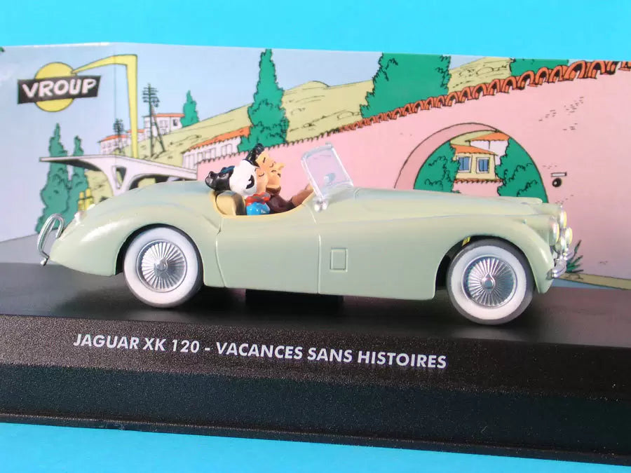 SPI10 Voiture 1/43 Collection SPIROU : Jaguar XK120 *Occasion*