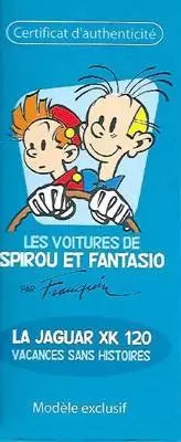 SPI10 Voiture 1/43 Collection SPIROU : Jaguar XK120 *Occasion*