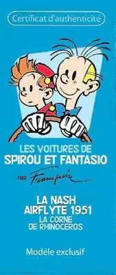 SPI14 Voiture 1/43 Collection SPIROU : Nash Airflyte 1951 *Occasion*