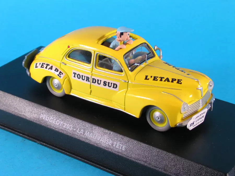 SPI8 Voiture 1/43 Collection SPIROU : Peugeot 203 *Occasion*