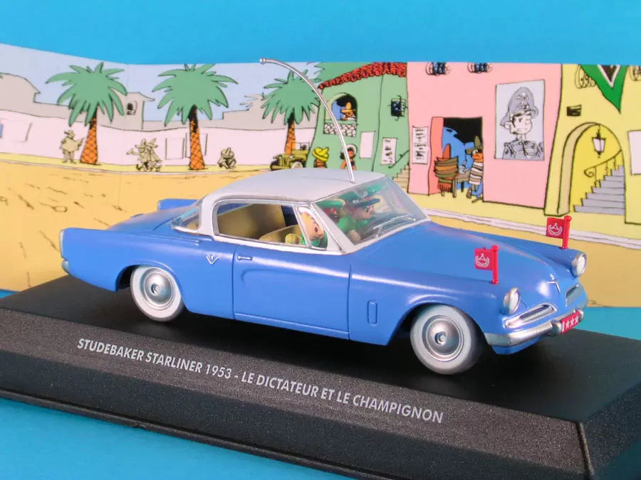 SPI13 Voiture 1/43 Collection SPIROU : Studebaker Starliner 1953 *Occasion*