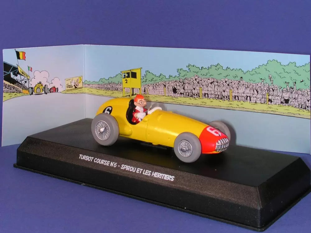 SPI24 Voiture 1/43 Collection SPIROU : Turbot Course N°6 *Occasion*