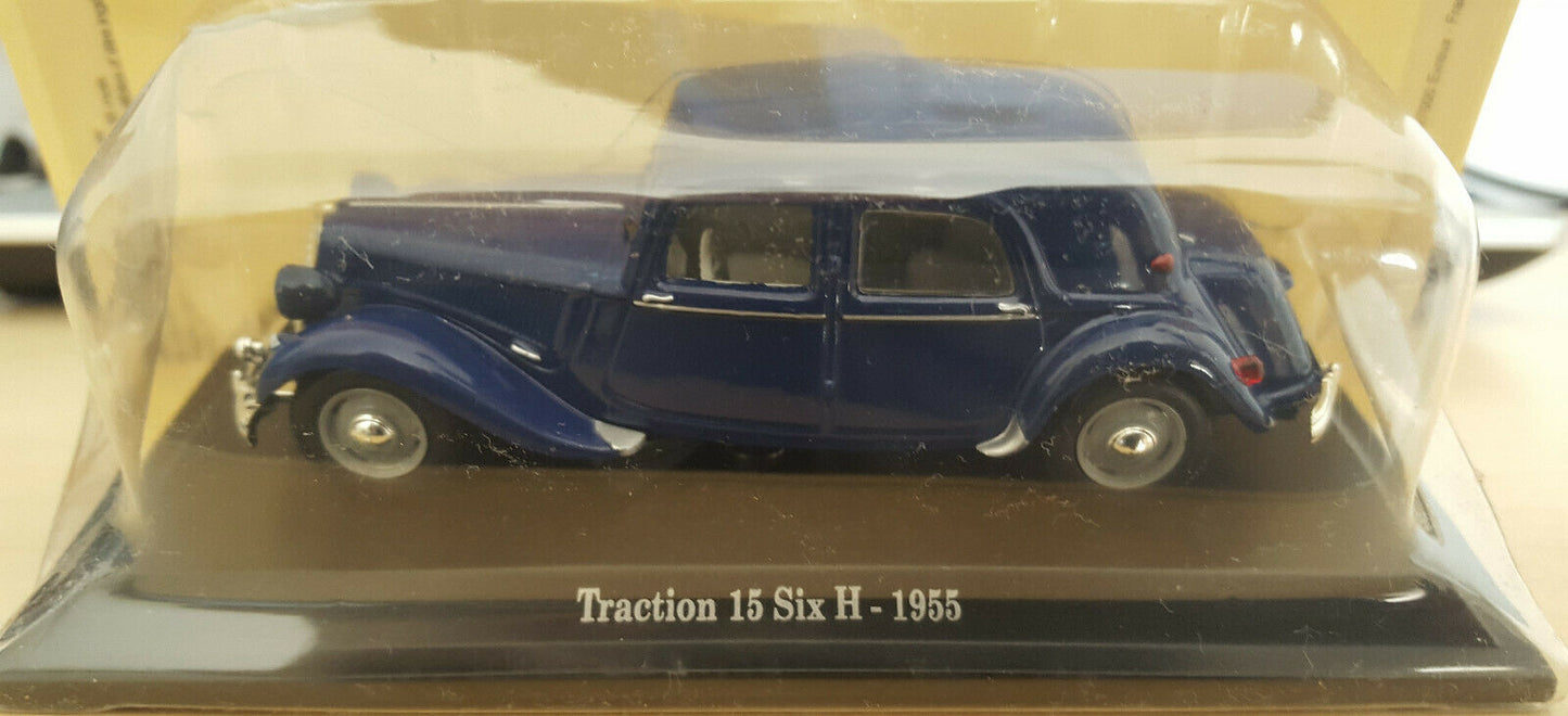 TRA13 voiture 1/43 atlas traction NOREV : Traction 15 Six H - 1955