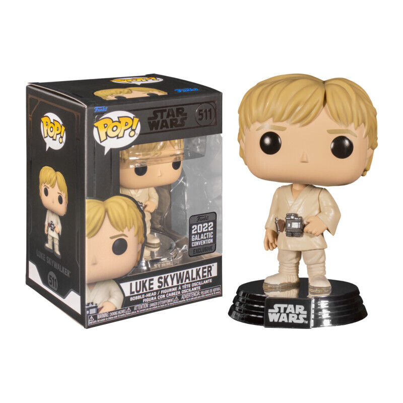 POP190 Figurine Vinyl FUNKO POP Star Wars : Luke Skywalker #511 Bobble-Head 2022 GC