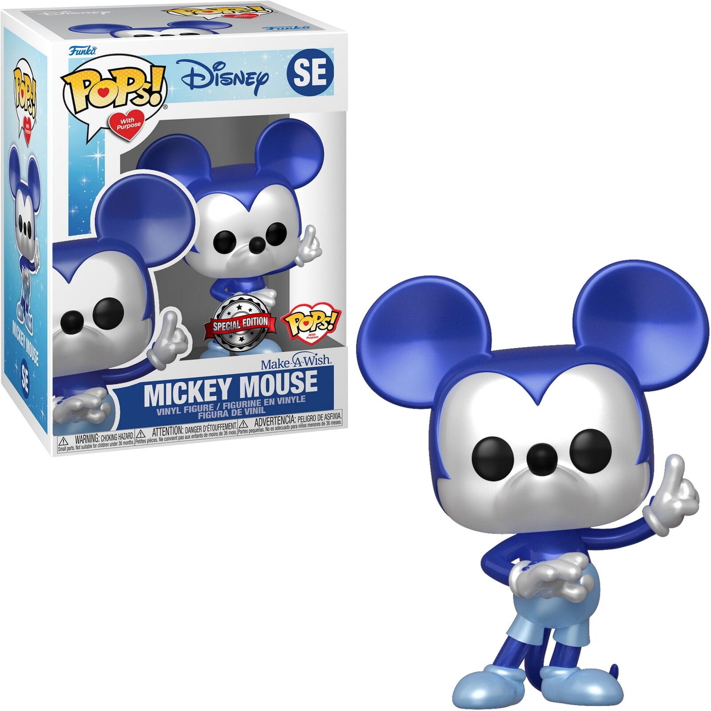 POP95 Figurine Vinyl FUNKO POP with Purpose Disney : Mickey Mouse SE (Make a Wish)