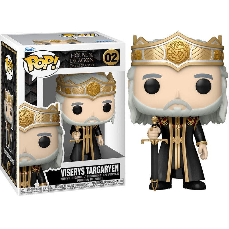 POP130 Figurine Vinyl FUNKO POP House of the Dragon : Viserys Targaryen #02