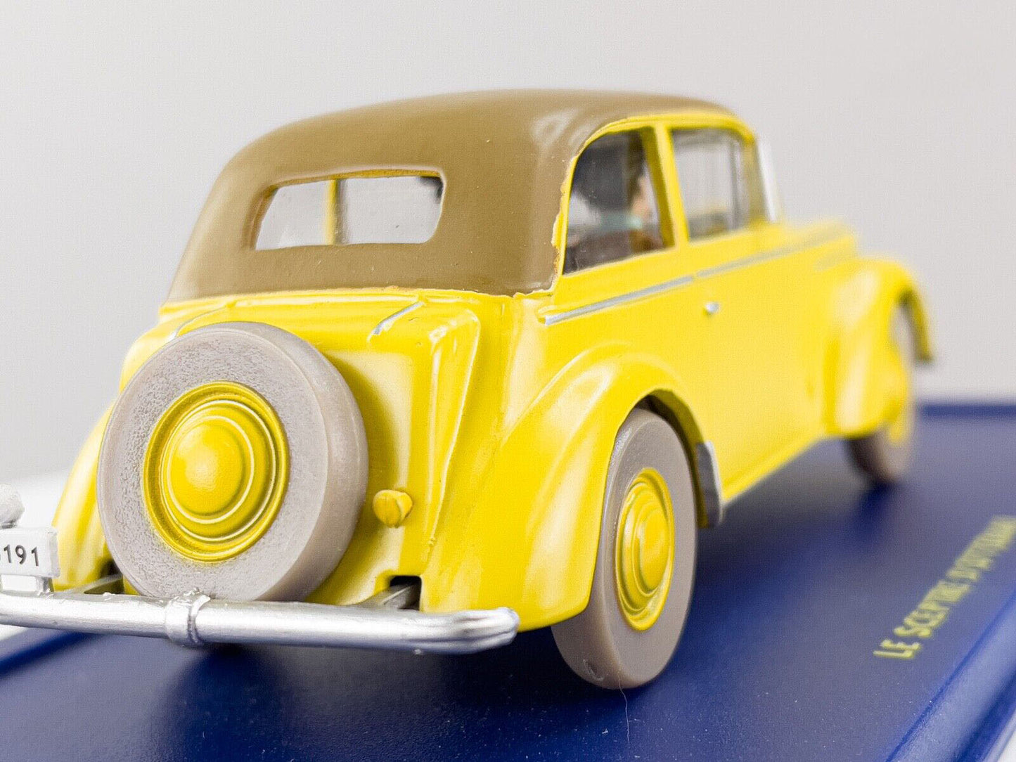 TIN19 Atlas 1/43 TINTIN en Voiture : L'Opel Olympia Cabriolet *Occasion