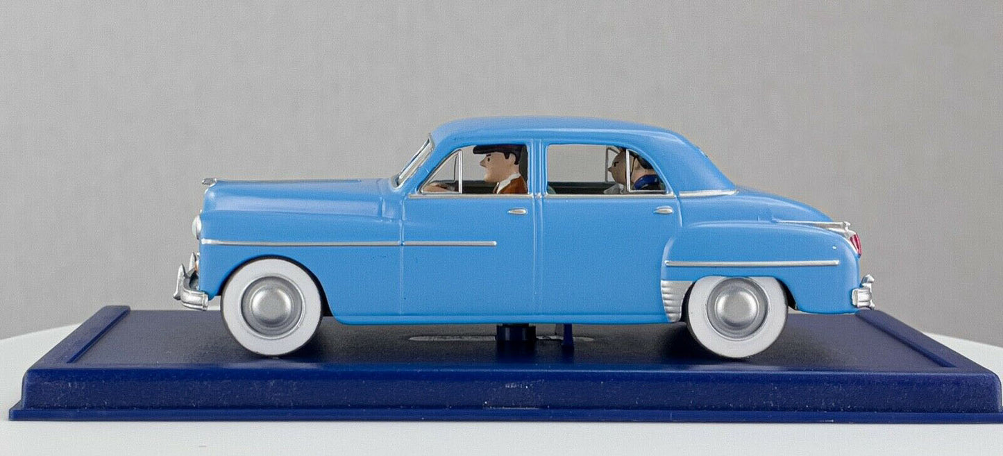 TIN30 Atlas 1/43 TINTIN en Voiture : Dodge Coronet 1946 *Occasion