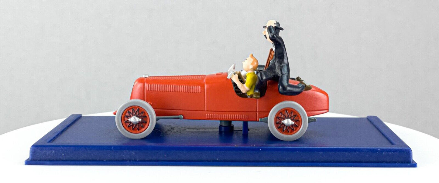TIN2 Atlas 1/43 TINTIN en Voiture : Le Bolide rouge Années 30 *Occasion