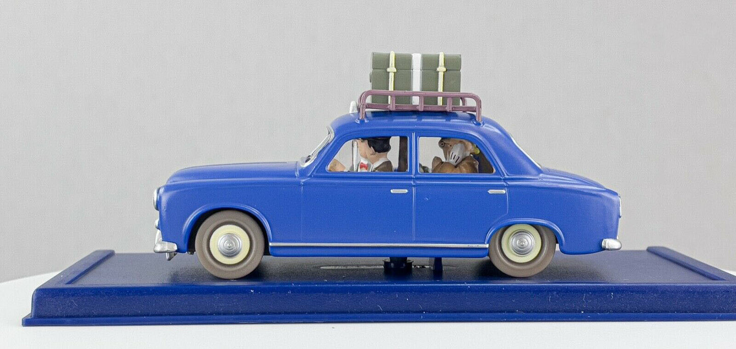 TIN35 Atlas 1/43 TINTIN en Voiture : Peugeot 403 1960 Taxi *Occasion