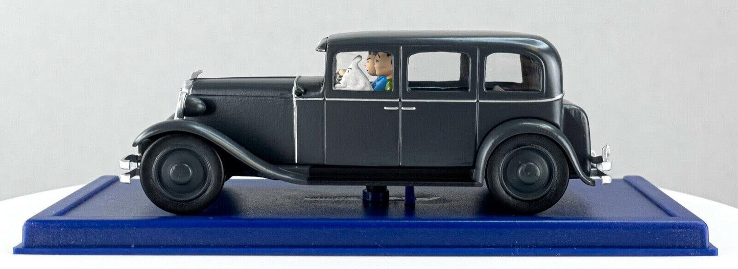 TIN38 Atlas 1/43 TINTIN en Voiture : Chrysler six 1931 limousine *Occasion