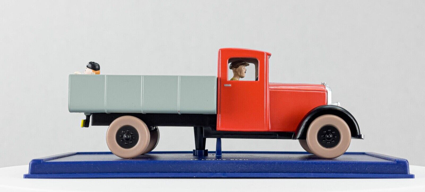 TIN36 Atlas 1/43 TINTIN en Voiture : Miesse 1933 Le Camion rouge *Occasion