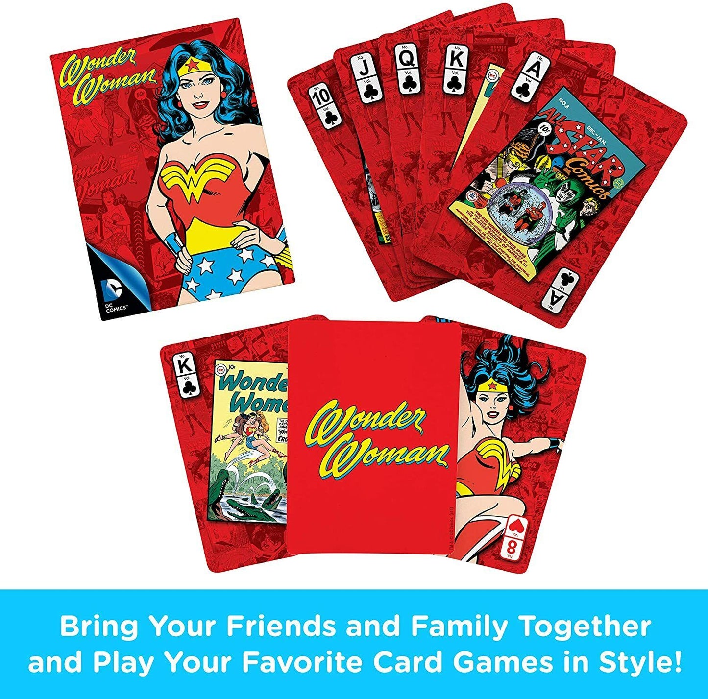 Jeu de Cartes Aquarius : Wonder Woman DC Comics