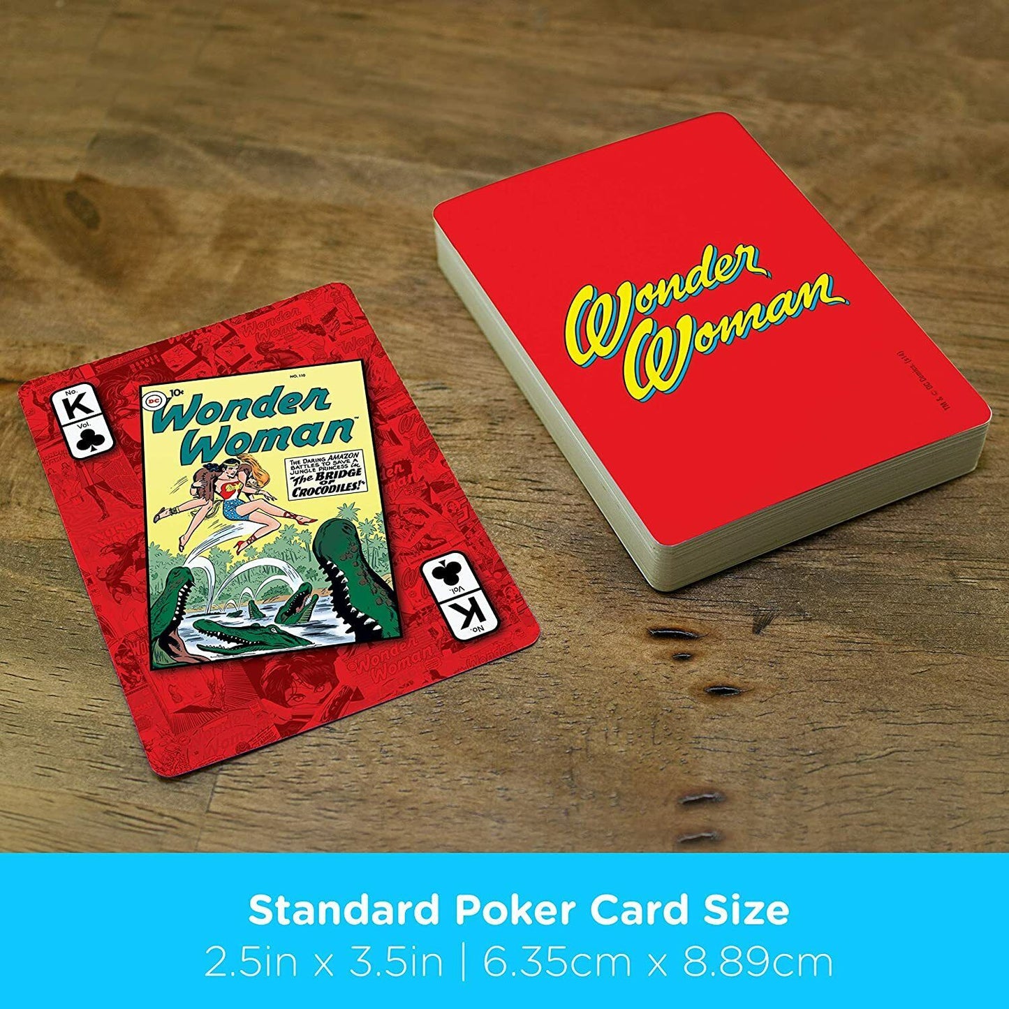 Jeu de Cartes Aquarius : Wonder Woman DC Comics