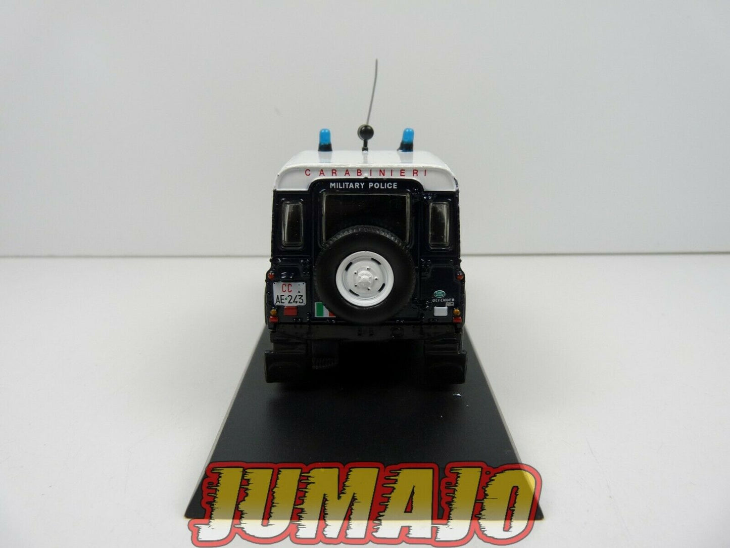 CR39 voiture 1/43 CARABINIERI : LAND ROVER DEFENDER 90 Military Police 1995