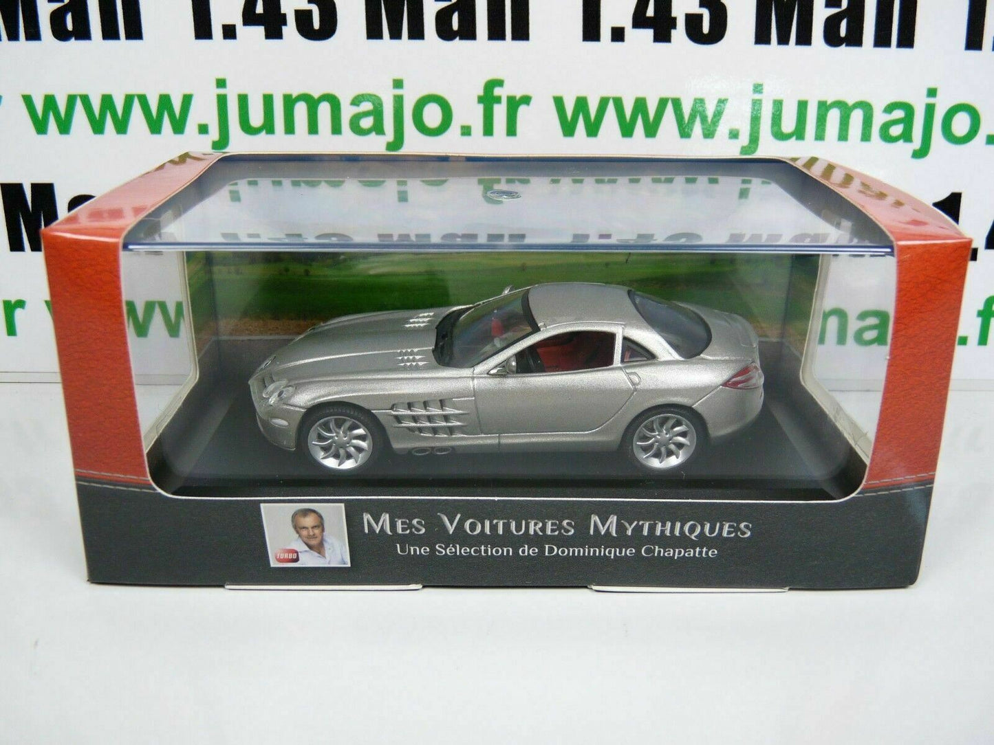 CH22 Voitures 1/43 IXO Atlas Mythiques Chapatte : MERCEDES-BENZ SLR McLaren 2003
