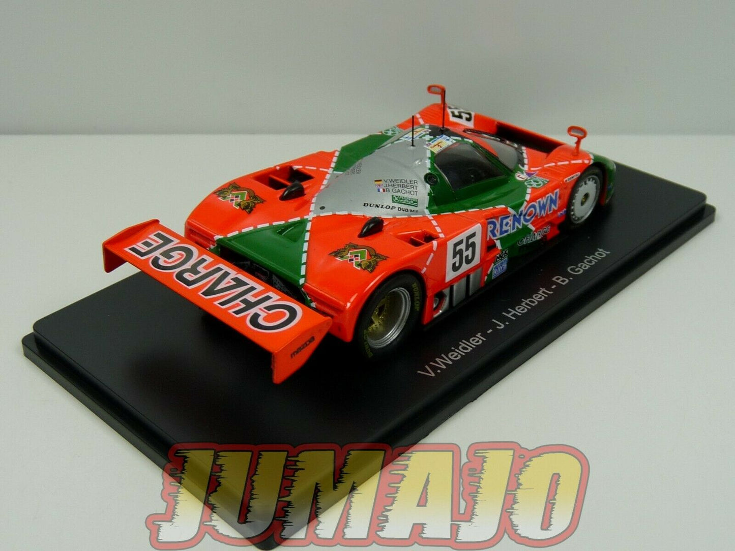 24H83 1/43 HACHETTES 24 Heures Le Mans : Mazda 787B 55 Winner 1991 Weidler